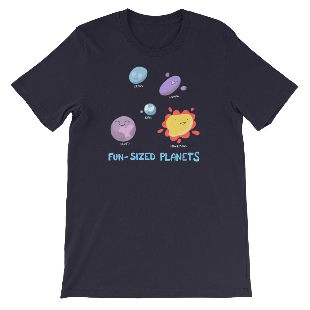 Fun Sized Planets Short-Sleeve Unisex T-Shirt – Sharptooth Snail