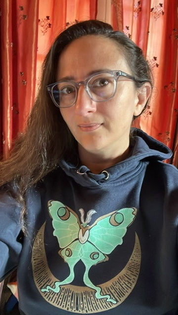 Luna Moth Unisex Hoodie