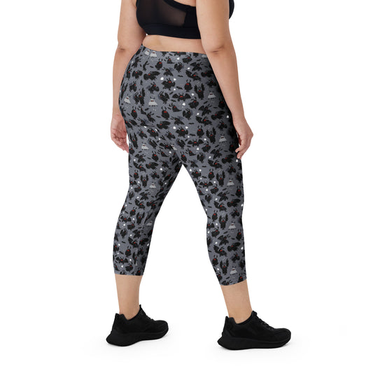 Mothman Capri Leggings