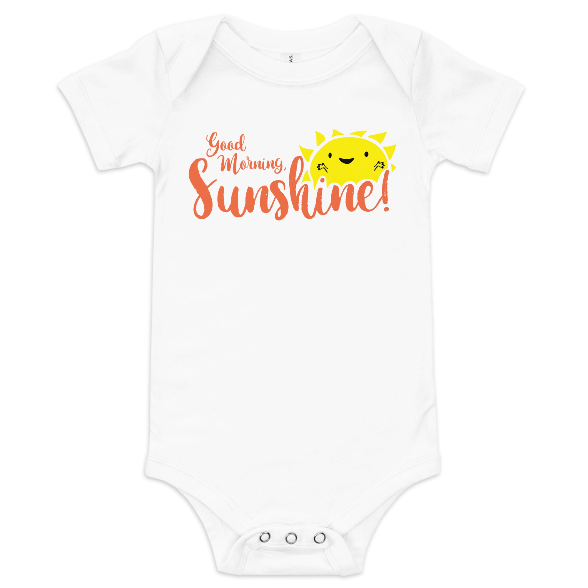 Good Morning Sunshine Baby short sleeve one piece