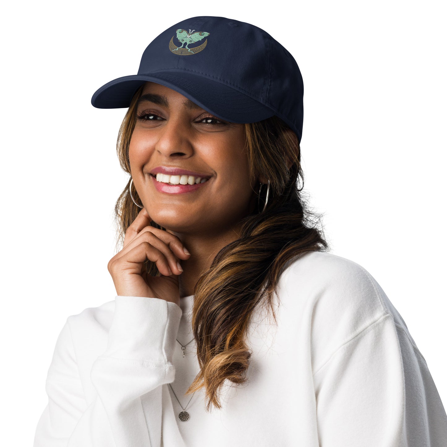 Luna Moth Champion dad hat