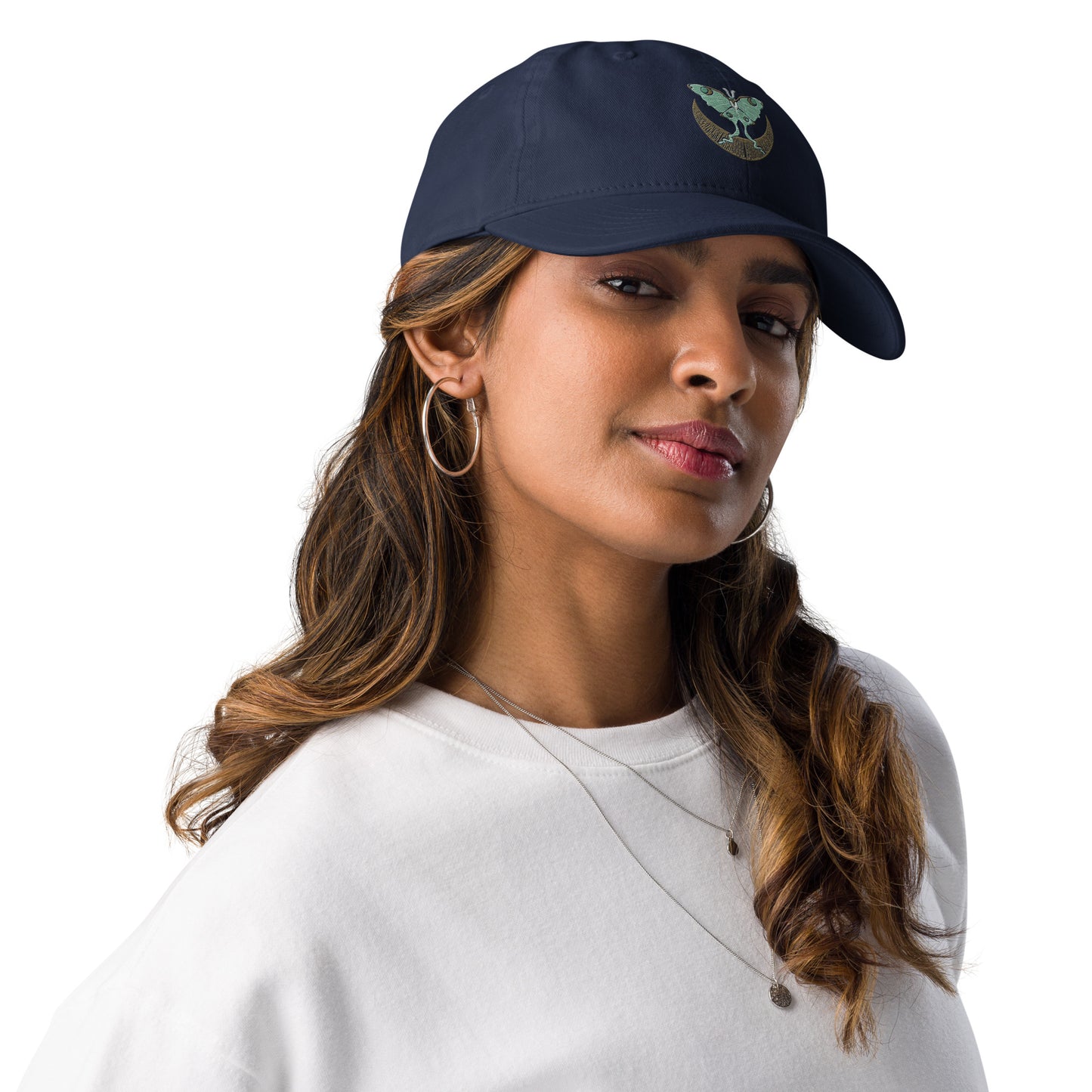 Luna Moth Champion dad hat