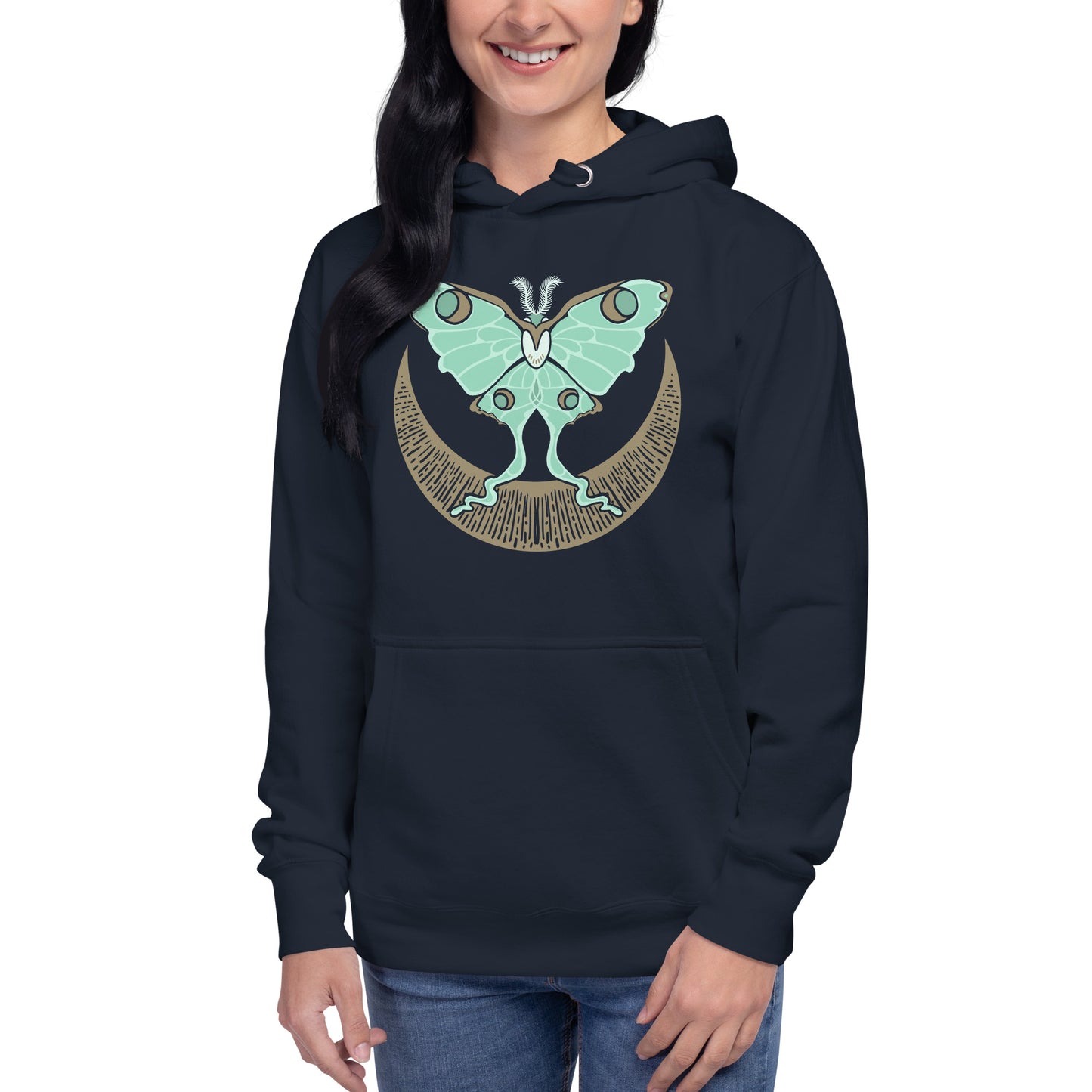 Luna Moth Unisex Hoodie