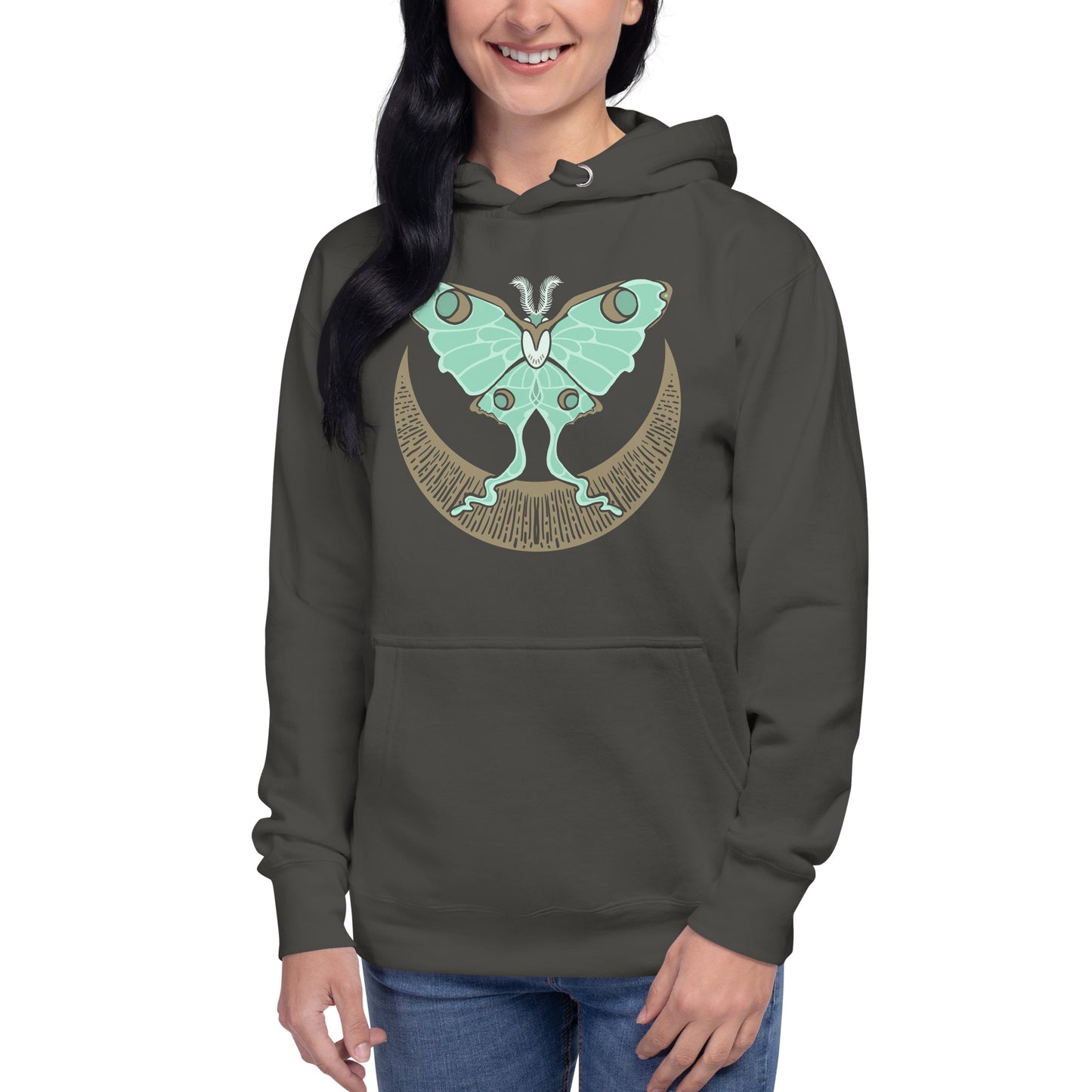 Luna Moth Unisex Hoodie