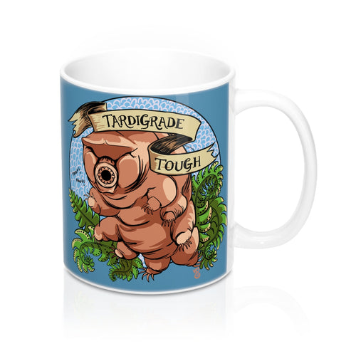 Tardigrade Fun Big Water Bear Enamel Mug
