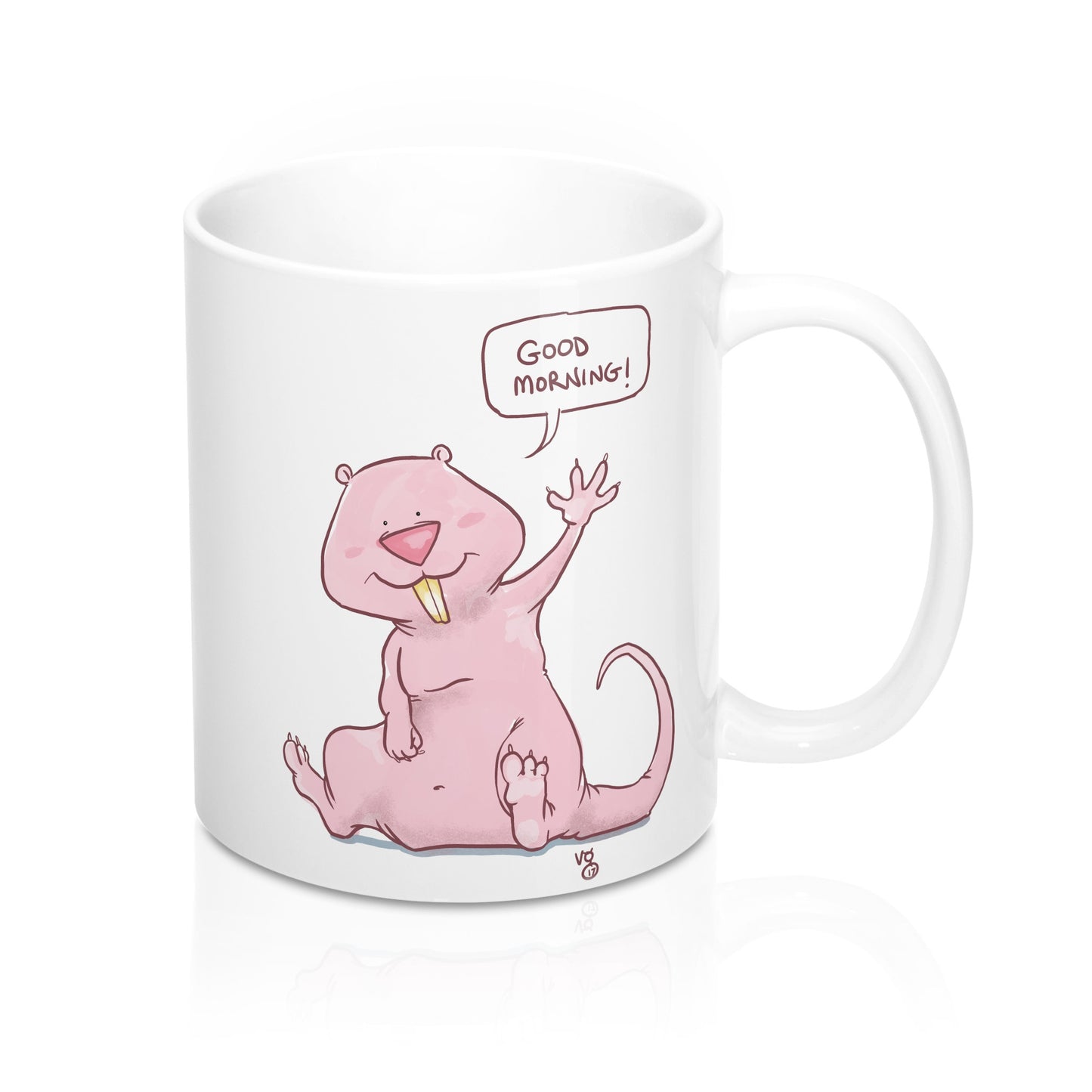 Naked Mole Rat Mug 11oz