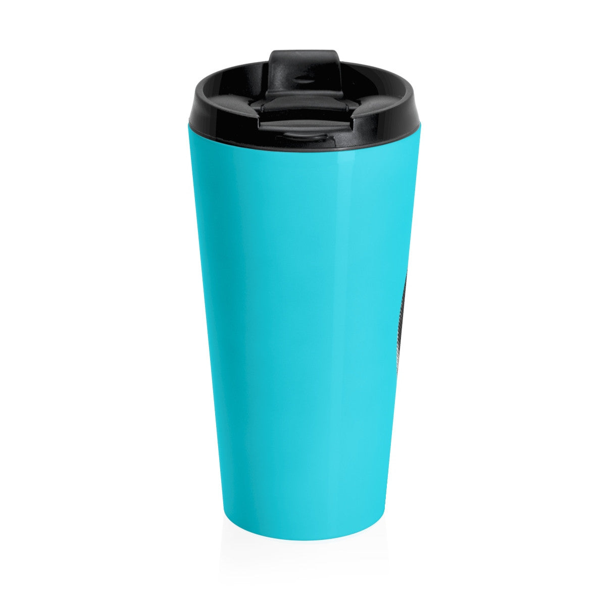 Halftone Moon Stainless Steel Travel Mug