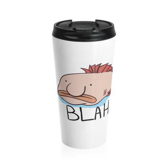 Blobfish BLAH Stainless Steel Travel Mug