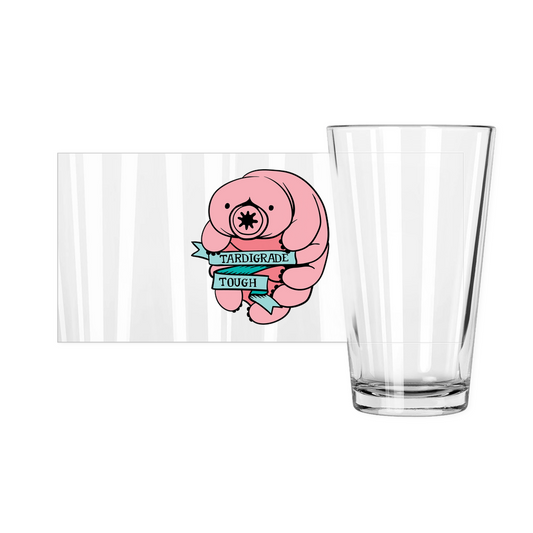 Tardigrade Tough Pint Glasses