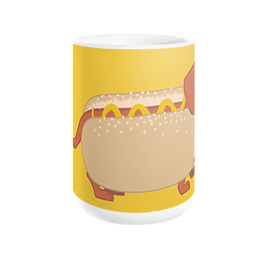 Hotdog Dog Coffee Mug - Sharptooth Snail