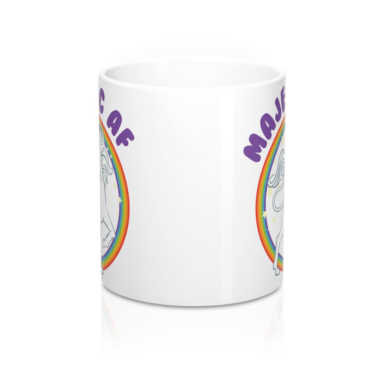 Majestic AF Unicorn Mug 11oz