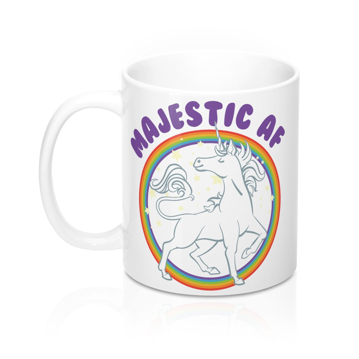 Majestic AF Unicorn Mug 11oz