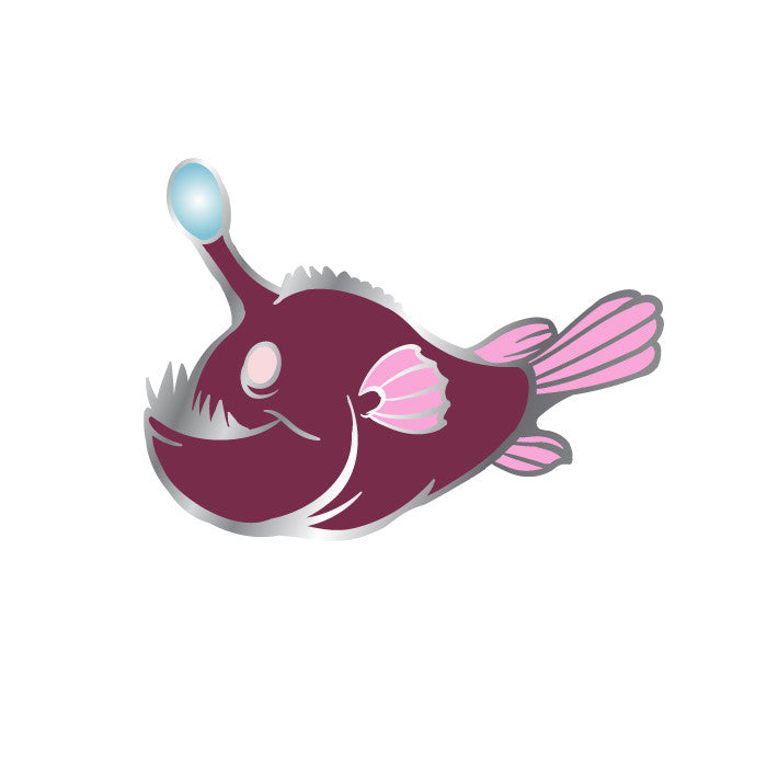 Anglerfish Hard Enamel Pin