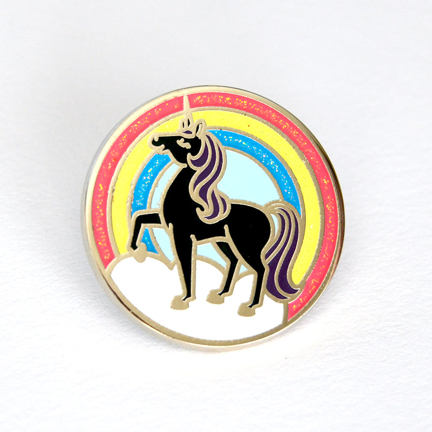 Rainbow Unicorn Enamel Pin