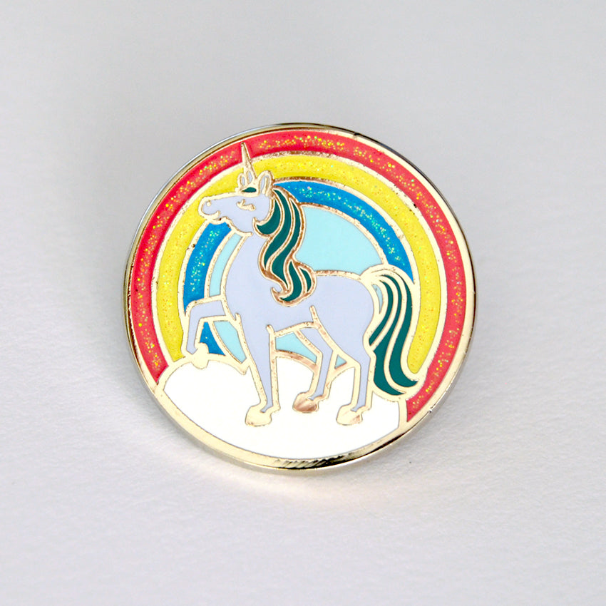 Rainbow Unicorn Enamel Pin