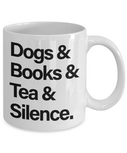 Introverts Unite Mug- Dogs Books Tea Silence