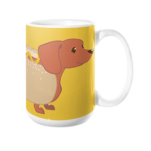 Hotdog Dog Coffee Mug - Sharptooth Snail