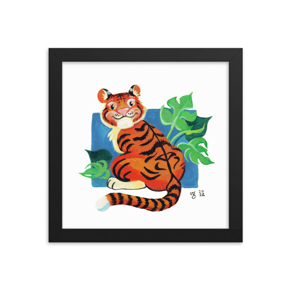 Year of the Tiger Framed poster