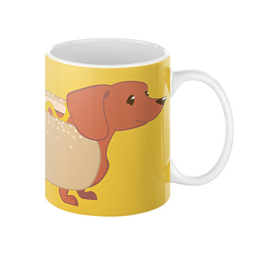 Hotdog Dog Coffee Mug - Sharptooth Snail