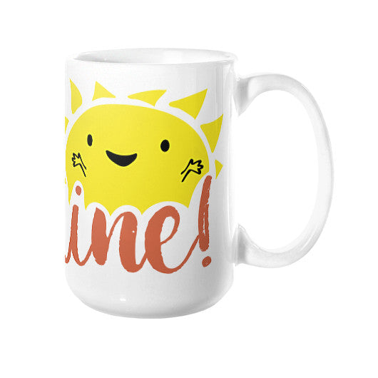 Good Morning Sunshine Coffee Mug  Sharptooth Snail
