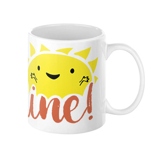 The Sun Will Shine Again 11oz Ceramic Coffee Mug Cheerful 