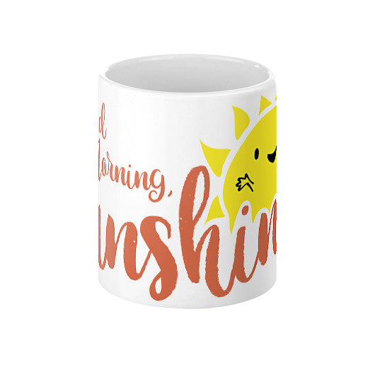 Good Morning Sunshine Coffee Mug  Sharptooth Snail