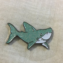 Sparkle Shark Enamel Pin
