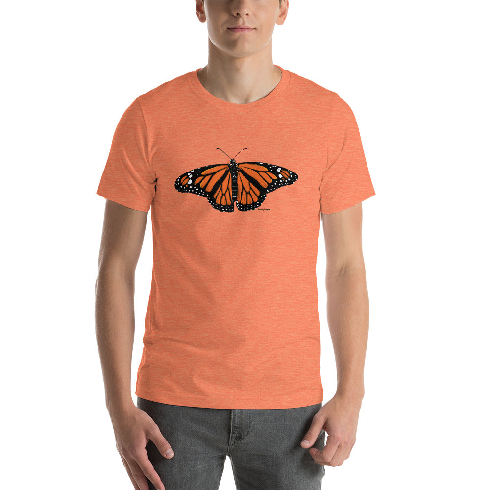 Monarch Butterfly Short sleeve unisex t-shirt