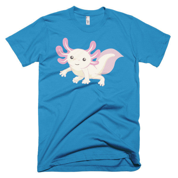Cute Axolotl Short sleeve unisex t-shirt