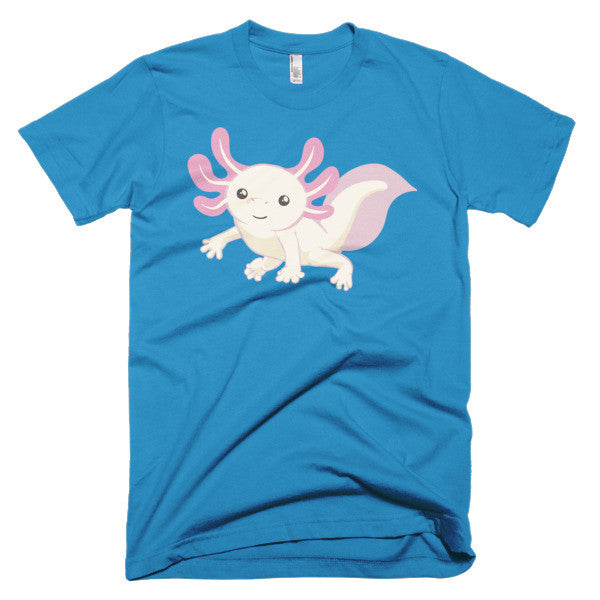 Cute Axolotl Short sleeve unisex t-shirt