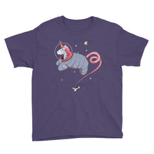 Astronaut Unicorn Youth Short Sleeve T-Shirt
