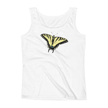 Yellow Swallowtail Butterfly Ladies' Tank