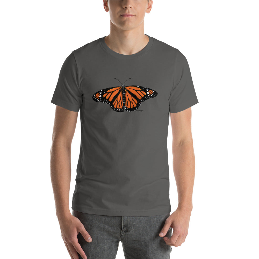 Monarch Butterfly Short sleeve unisex t-shirt