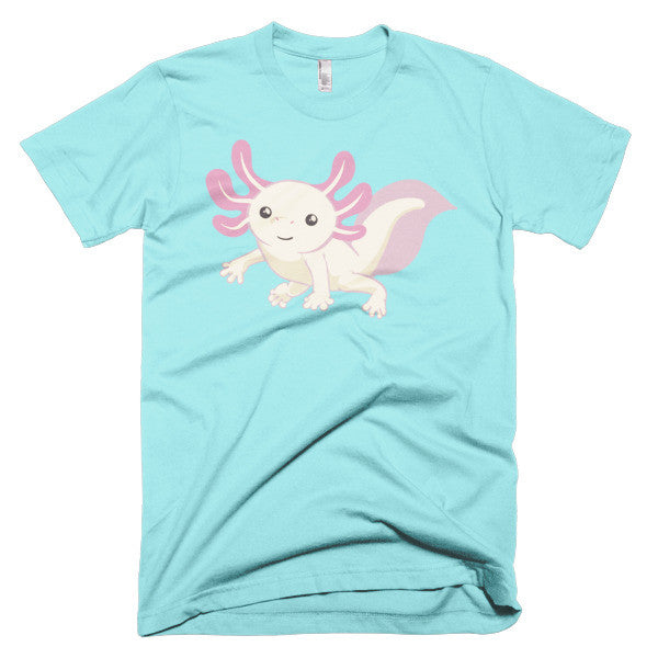 Cute Axolotl Short sleeve unisex t-shirt