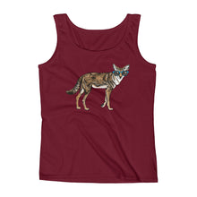 Cool Coyote with Sunglasses Ladies' Tank