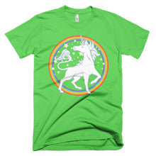Sparkly Rainbow Unicorn Short sleeve men's t-shirt