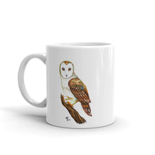 Watercolor Barn Owl Mug