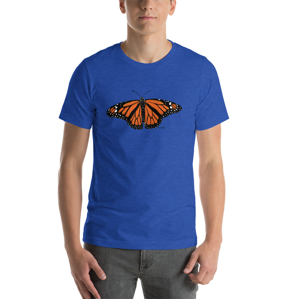 Monarch Butterfly Short sleeve unisex t-shirt