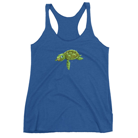 Sea Turtle Women's Racerback Tank