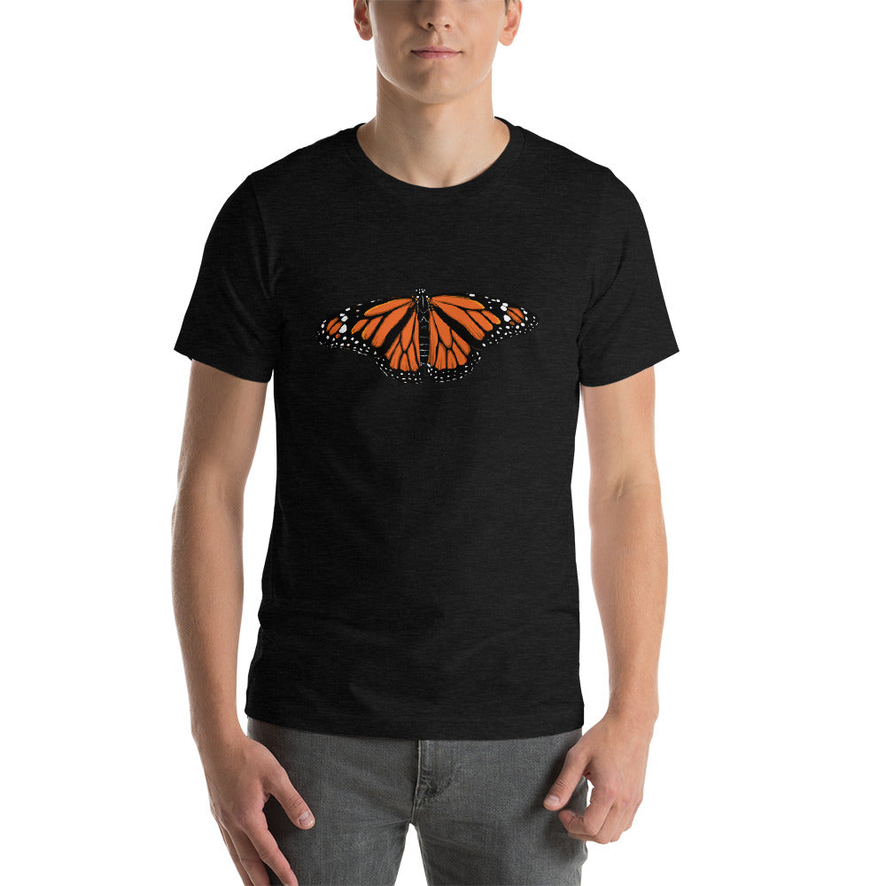 Monarch Butterfly Short sleeve unisex t-shirt