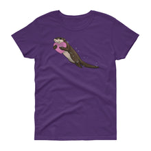 Otterly Delightful Valentine Women's short sleeve t-shirt