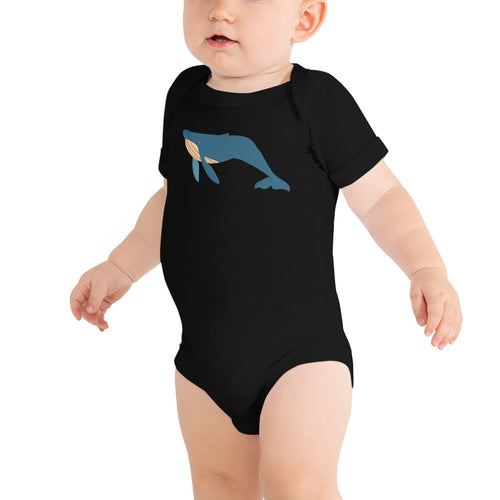 Blue Whale Infant short sleeve one-piece