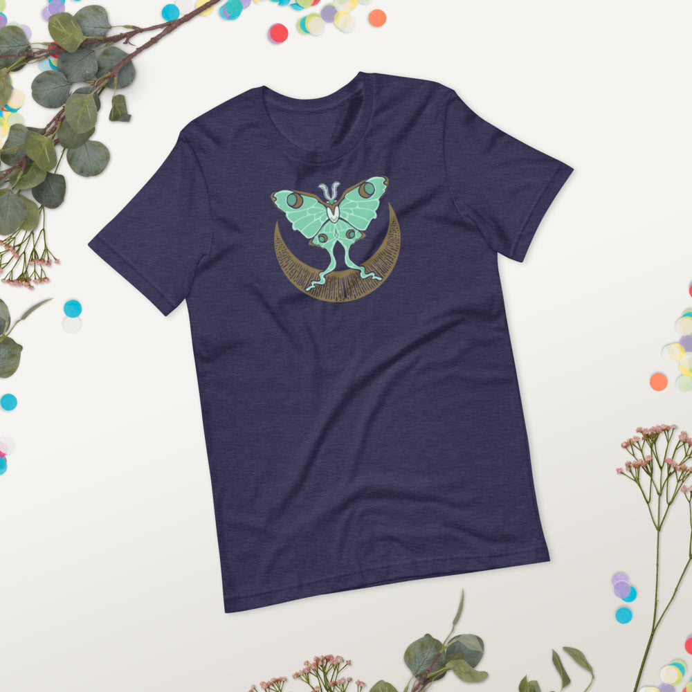 Luna Moth Short-Sleeve Unisex T-Shirt