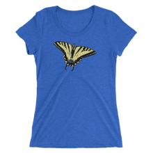 Western Tiger Swallowtail Butterfly Short sleeve women's t-shirt